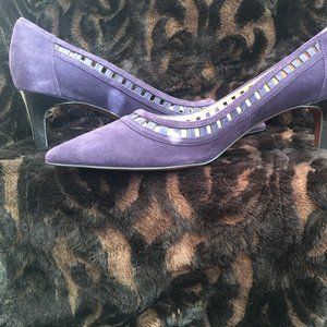 Franco Sarto Suede Pumps